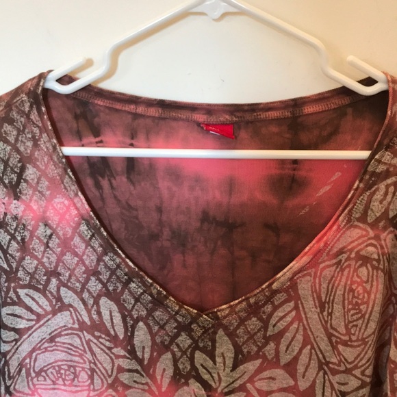 Glima Pink and Brown Tunic - Picture 2 of 8